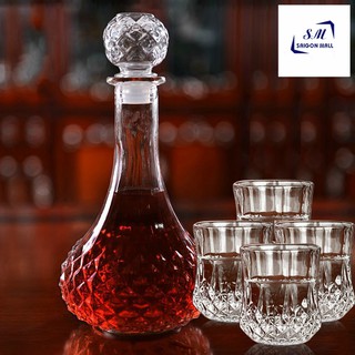 BR02-Bình Đựng Ngâm Sâm Thuỷ Tinh 750ml