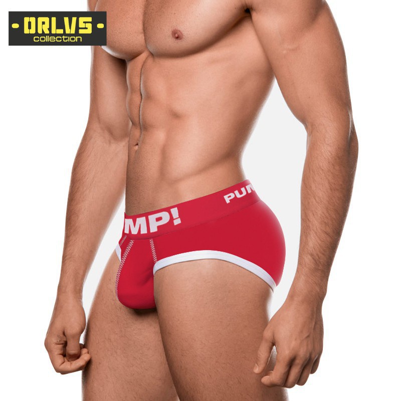 Quần lót thể thao ORLVS Pu5107 cotton mềm mại thoáng khí nhanh khô cạp thấp thời trang cho nam