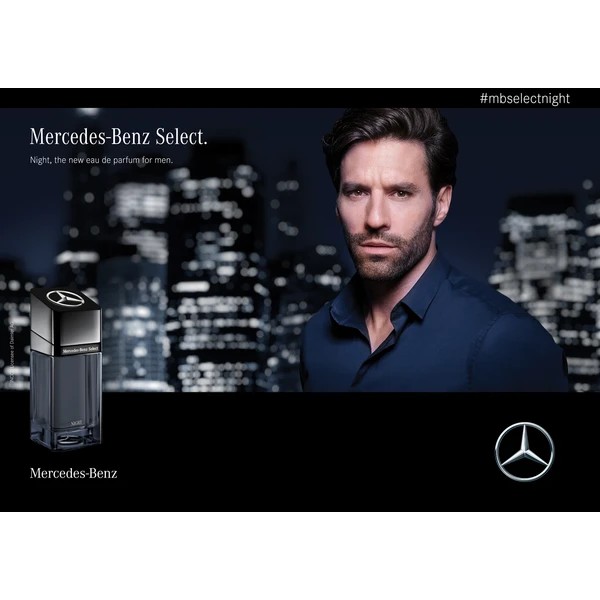 Paris France Beauty - Nước Hoa Nam Mercedes-Benz Man Select Night EDP