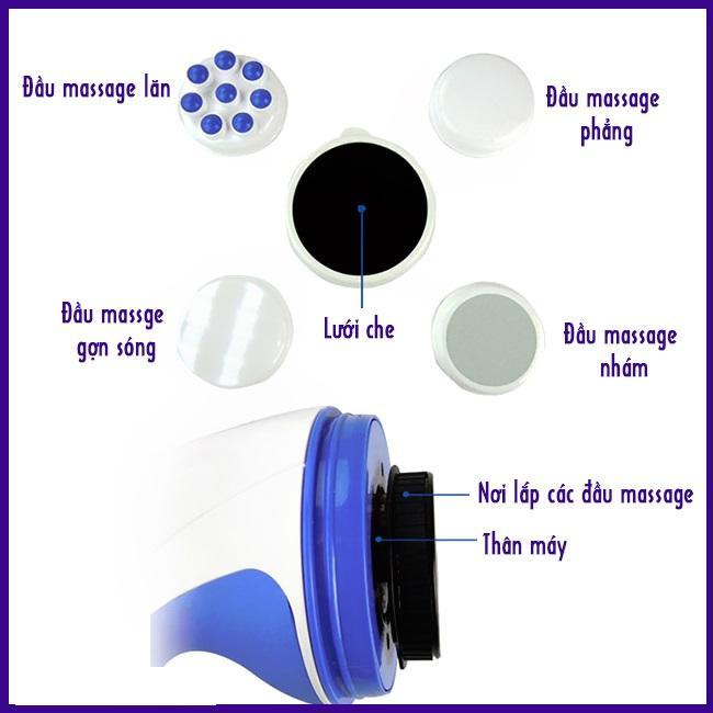 Máy Massge Cầm Tay KAW Giảm Mỡ Toàn Thân - Bảo hành chính hãng