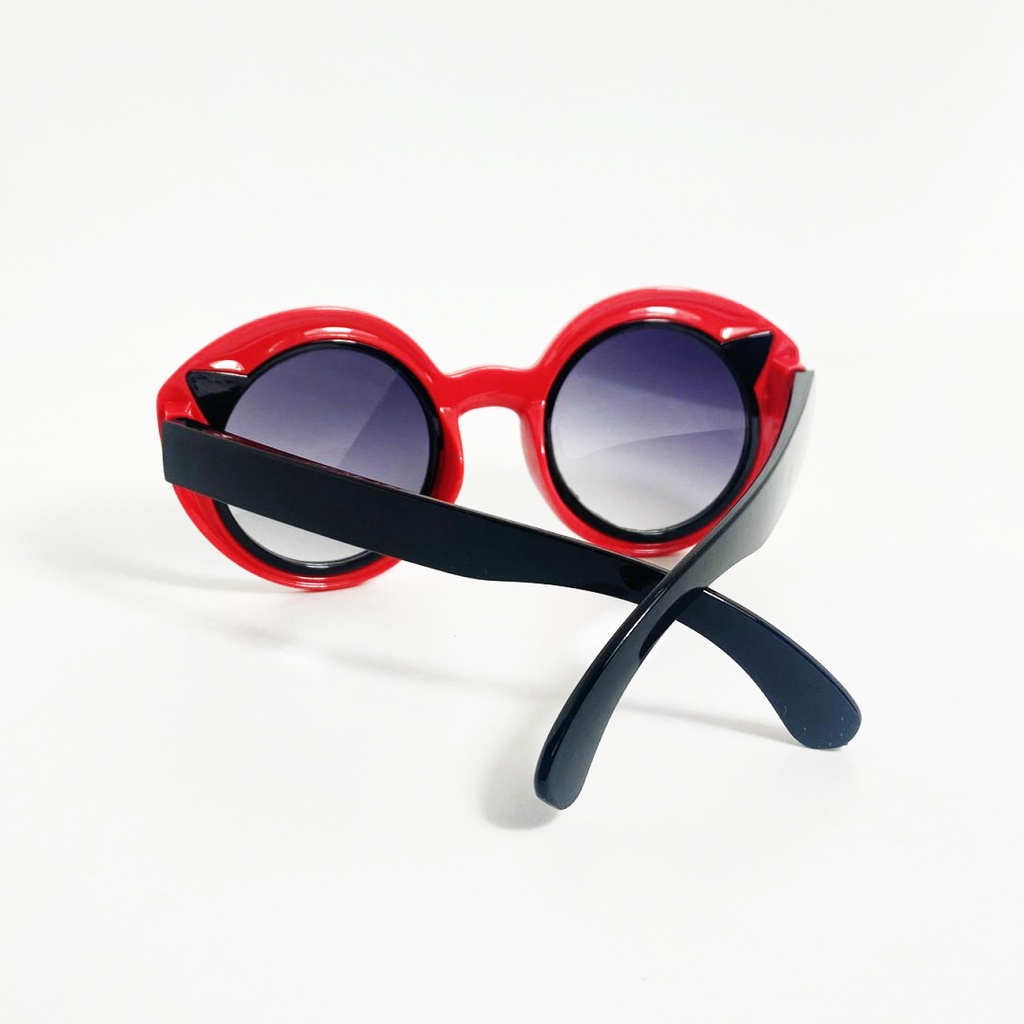 Kính mát trẻ em cao cấp Jun Secret gọng nhựa, kiểu kính hoạt tiết hoạt hình đáng yêu dành cho bé từ 1 đến 5 tuổi JS60A24