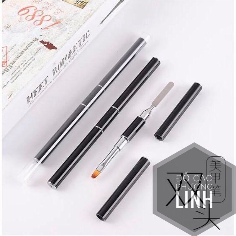 Cọ Đắp Gel 2 Đầu - Làm Gel Gôm