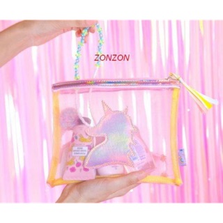 Túi lưới đa năng hologram Unicorn