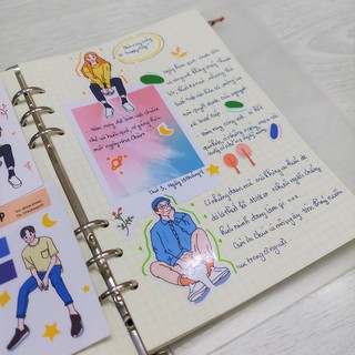 Daily Sticker trang trí sổ