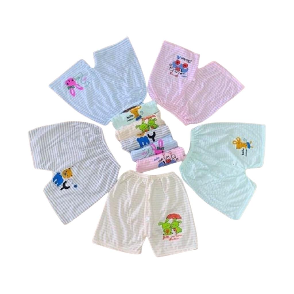 Quần chục cho bé trai bé gái chất cotton 100% nhiều hình Đồ sơ sinh QC02 BamBee Mart