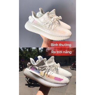 [Có box] [Hàng về 11/8] Giày Yz 350 v2 full trắng đổi màu khi ra nắng hàng đẹp