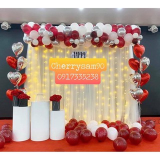 Rèm vải voan lưới trang trí cao 3m×1.6m