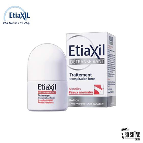 LĂN KHỬ MÙI NGĂN MỒ HÔI DÀNH CHO DA THƯỜNG (Màu Đỏ) 15ML - (Etiaxil Detranspirant Peaux Normales)