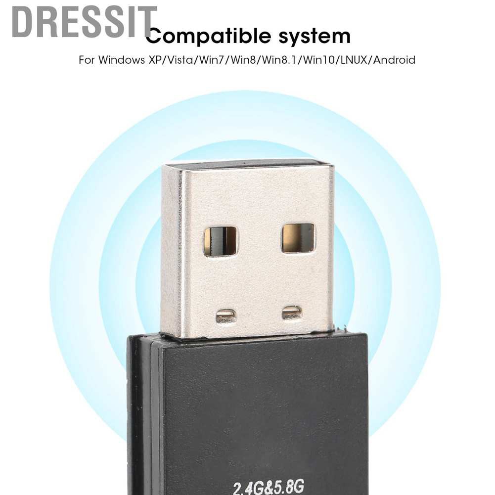 Usb Thu Sóng Wifi W58 Rtl8811Au 600m