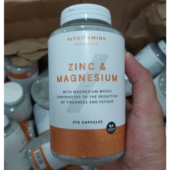 Kẽm và Maige 𝐌𝐲𝐩𝐫𝐨𝐭𝐞𝐢𝐧- ZINC & MAGIE - LỌ 90v /270v - tăng cường sinh lý điều hòa stress, phục hồi cơ bắp made in UK