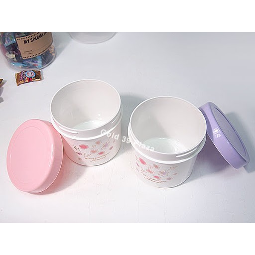 Hộp nhựa Nhật Bản đựng đồ khô, gia vị mẫu tròn 650ml NAKAYA