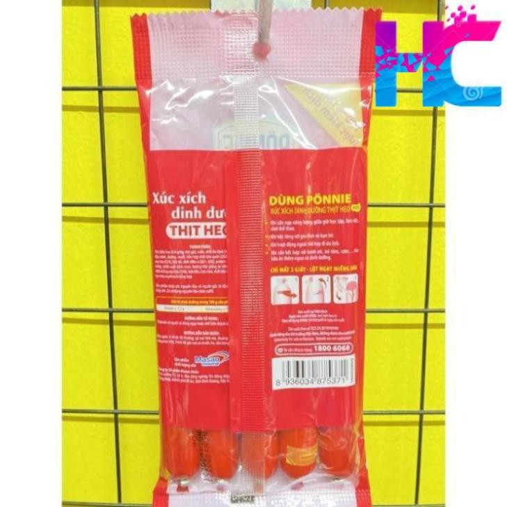 Xúc xích dinh dưỡng thịt heo Ponnie gói 105g | BigBuy360 - bigbuy360.vn