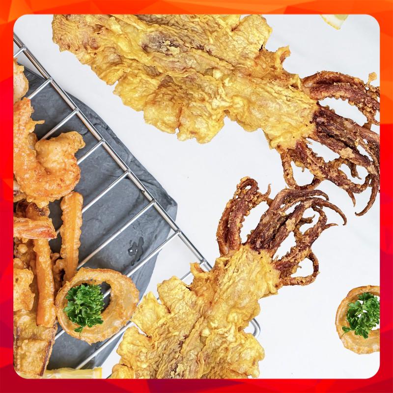 Bột Chiên Hải Sản Tempura Calamari Powder Mix 300gr Túi