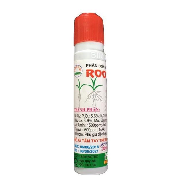 BIMIX SUPER ROOTS 20ml - Dung dịch kích rễ đậm đặc cho cây trồng