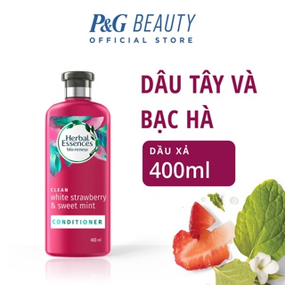 [Mã PG2112B giảm 8% đơn 199K] Dầu Xả Herbal Essences Dâu Tây và Bạc Hà 400ml