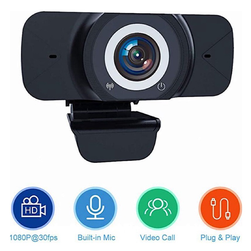 Webcam Full HD 1080P tích hợp micro cho máy tính | BigBuy360 - bigbuy360.vn