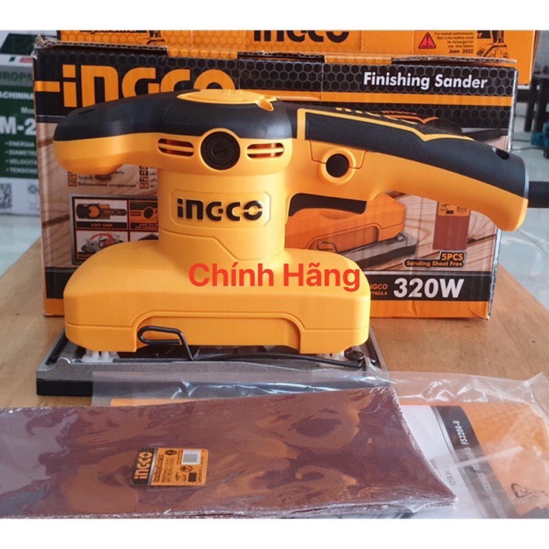 INGCO Máy chà nhám 320W FS3208 (Cam kết Chính Hãng 100%)