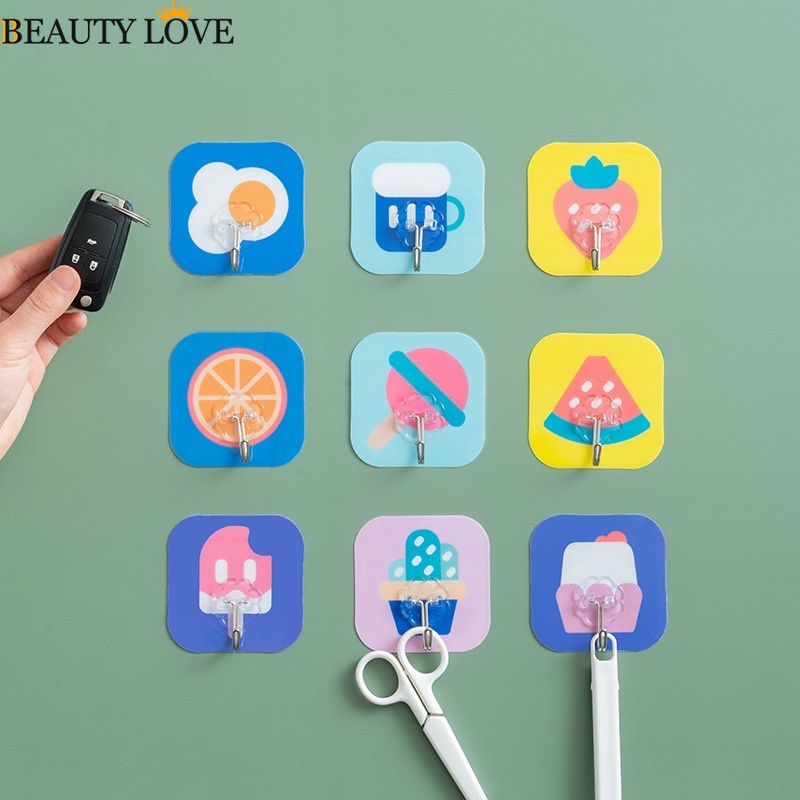 1 Móc Treo Đồ Dính Tường Đa Năng (Màu Ngẫu Nhiên)
