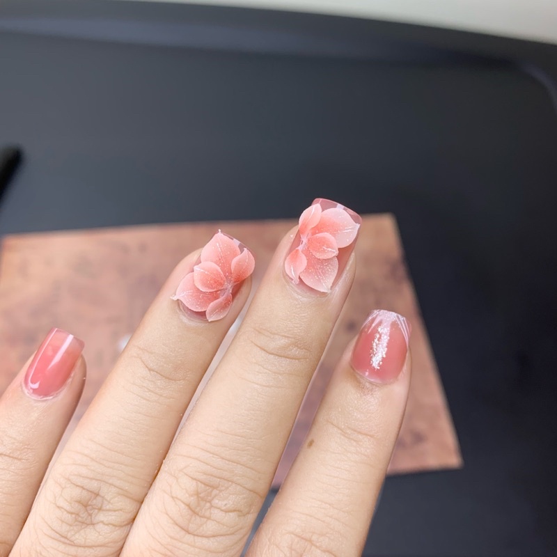 hoa bột nails(nửa tay 5 cánh)