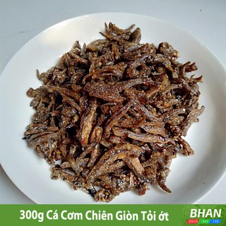 Cá cơm khô chiên giòn tỏi ớt hộp 300g