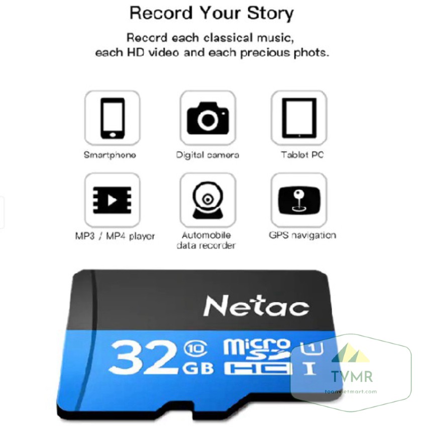 Thẻ Nhớ Netac 32G chính hãng