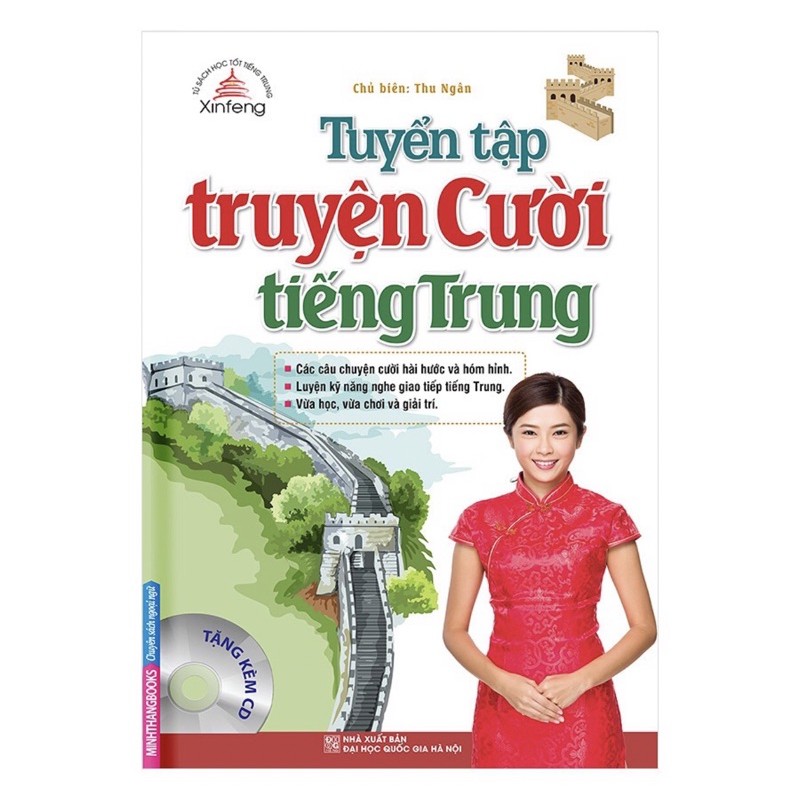 Sách - Tuyển Tập Truyện Cười Tiếng Trung ( kèm CD)