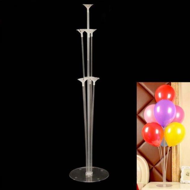 Trụ gắn bóng xòe 60cm mica (giá sỉ 13k )