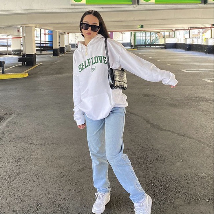 Áo hoodie nữ form rộng dày dặn chất nỉ bông 100% cotton unisex HD008 Miucho basic