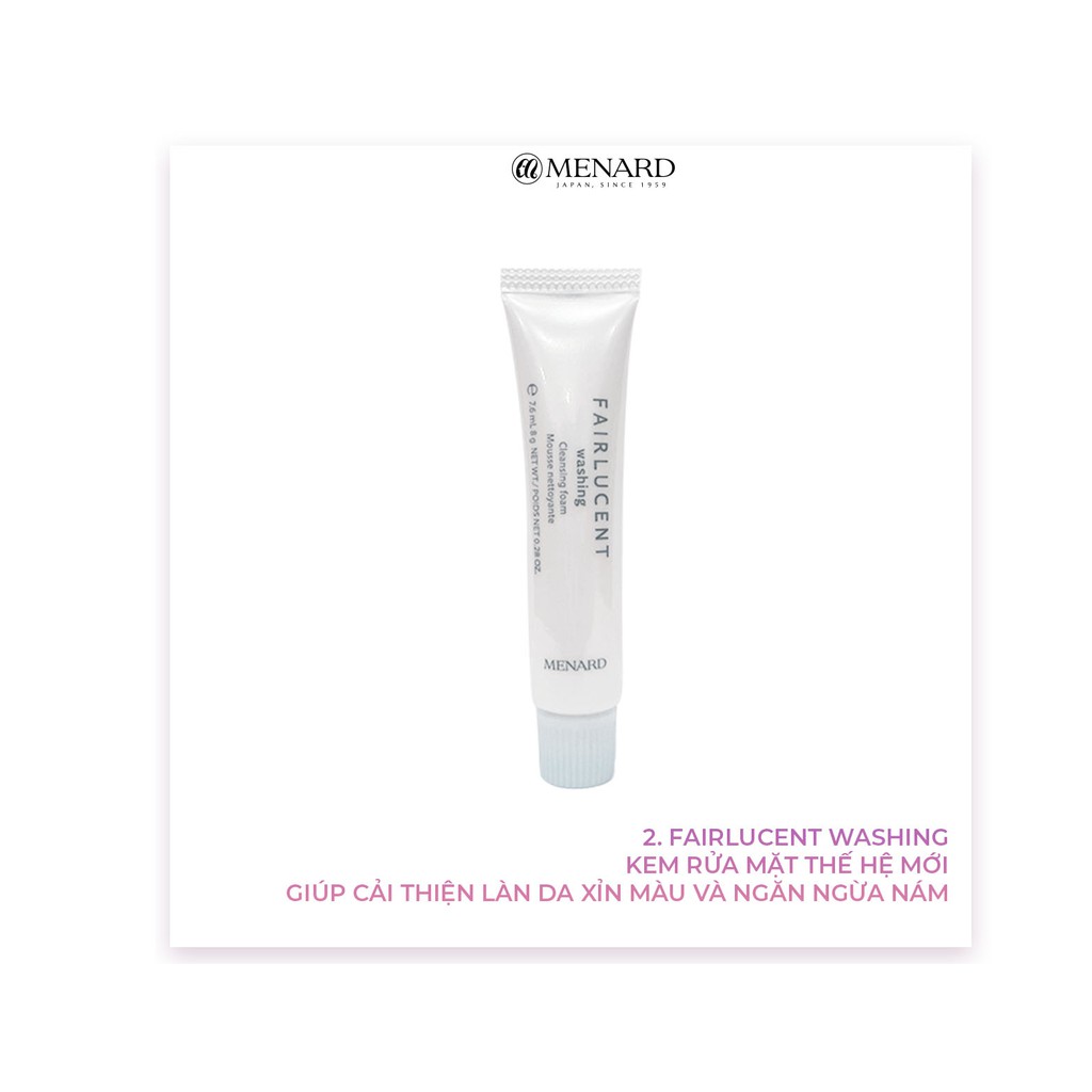 Collagen Gold MENARD 7 chai x 30ml + Tặng bộ dưỡng trắng Fairlucent Trial Kit | BigBuy360 - bigbuy360.vn