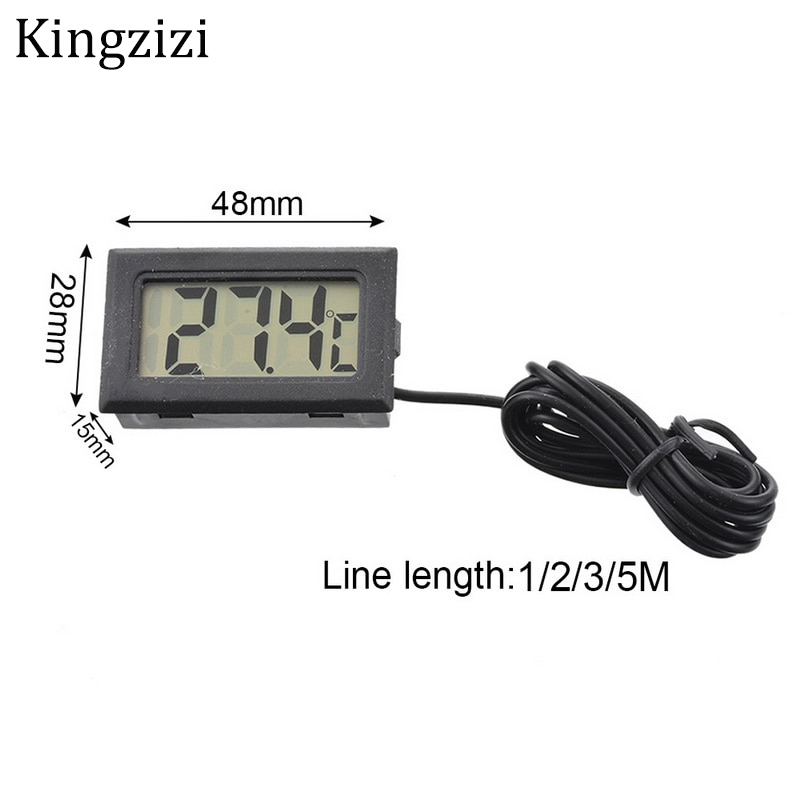 Nhiệt Kế Điện Tử Mini Màn Hình LCD 1m 2m 3m 5m