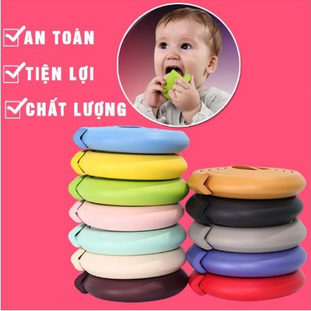 Cuộn Xốp Bọc Cạnh Bàn 2M - Dây Cao Su Che Bịt Cạnh Bàn, Ghế An Toàn Cho Bé