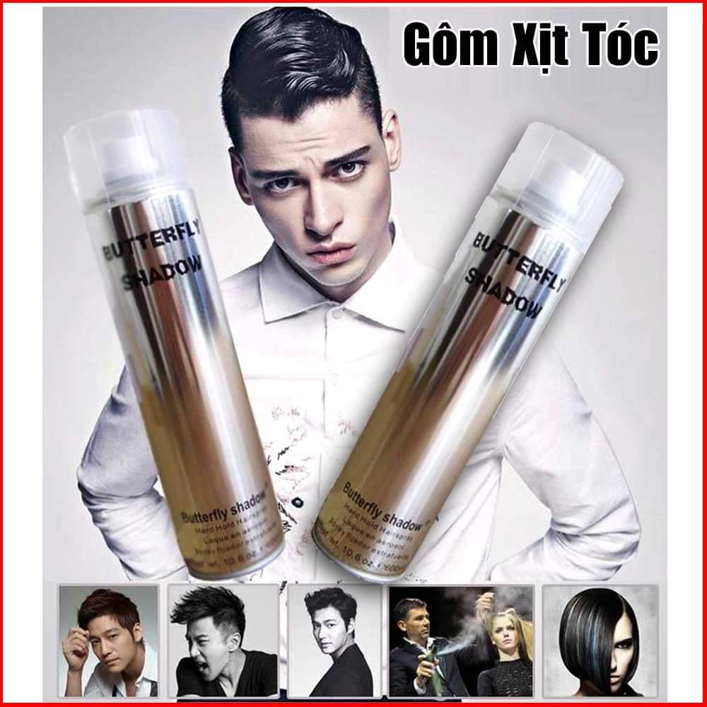 Gôm Xịt Tóc, Keo Xịt Tóc Butterfly Shadow  - Chính Hãng Loại1- 150ml