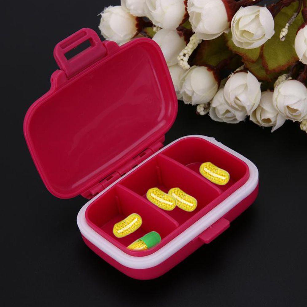 Hộp Đựng Thuốc Mini 3 Ngăn Tiện Dụng