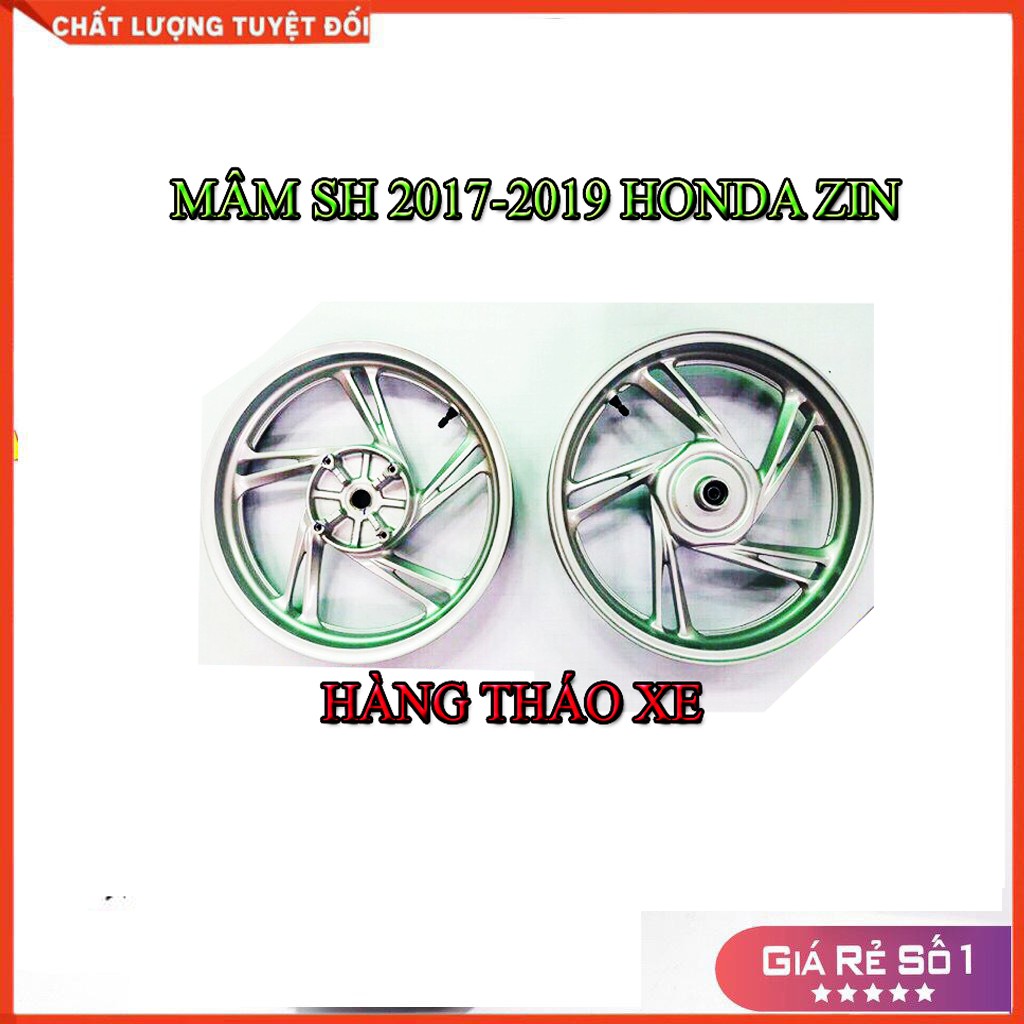 MÂM XE SH 2019 CHÍNH HÃNG HONDA ( BẢN CBS, abs ZIN HÀNG THÁO XE)