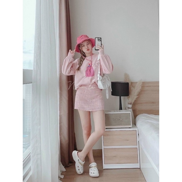 SÉT CVAY DẠ MIX NỈ HỒNG