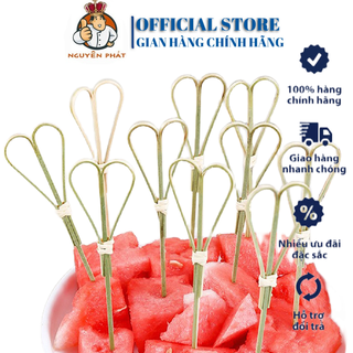 Xiên tre decor, trang trí Cocktail - 12cm (Gói 100c) - Dụng Cụ Pha Chế Đà Nẵng