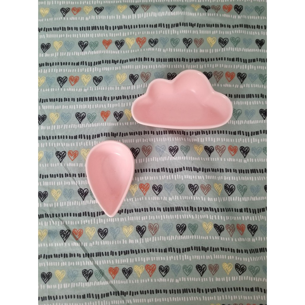 Bát ăn dặm gốm sứ hình mây cho bé ăn dặm