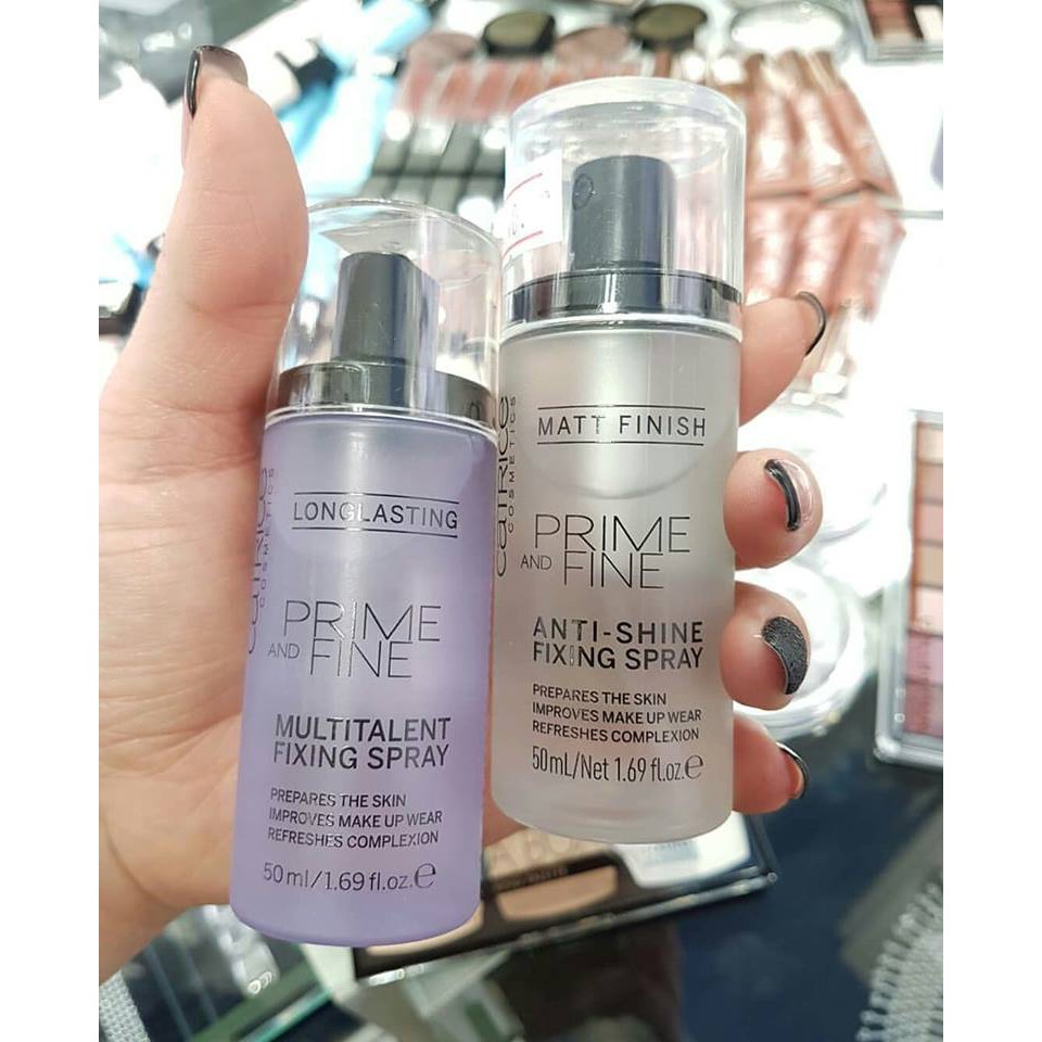 Xịt khoáng khóa nền Catrice Prime and Fine | BigBuy360 - bigbuy360.vn