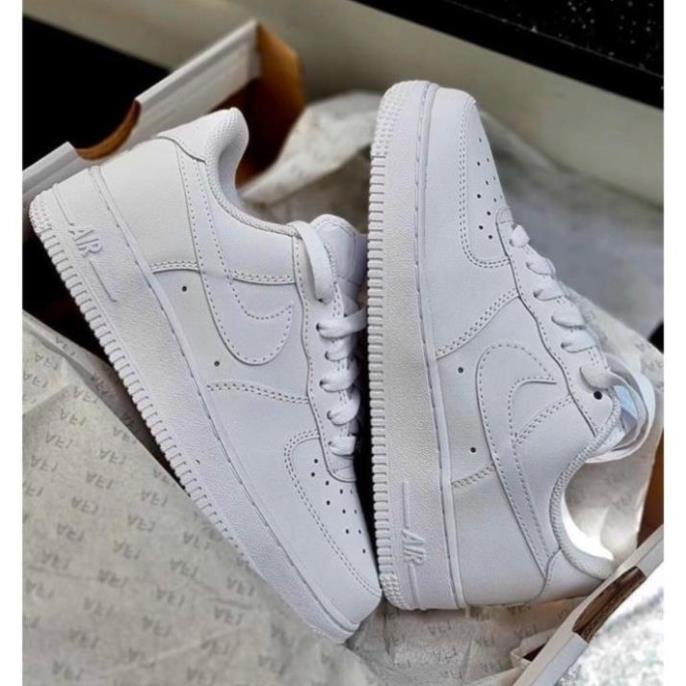 Giày thể thao AF1 trắng full Hot trend nam nữ, Giày sneaker FORCE 1 trắng dùng đi học,tập gym,chạy bộ