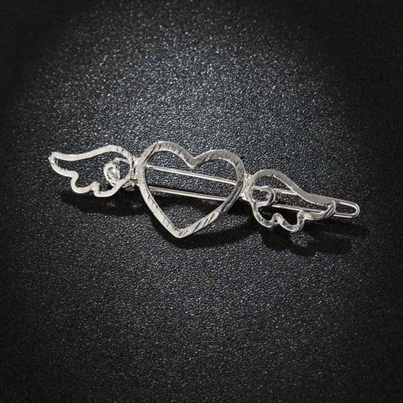 Kẹp tóc kim loại hình cupid xinh xắn cho nữ