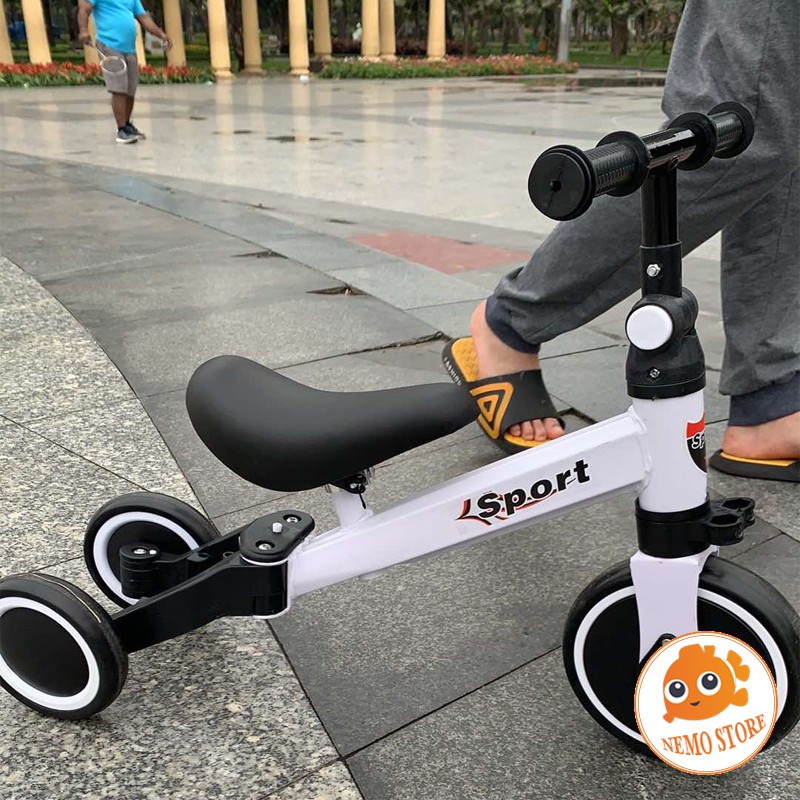 Xe chòi chân cho bé 1 3 tuổi tập đi 3 bánh thăng bằng có bàn đạp SPORT