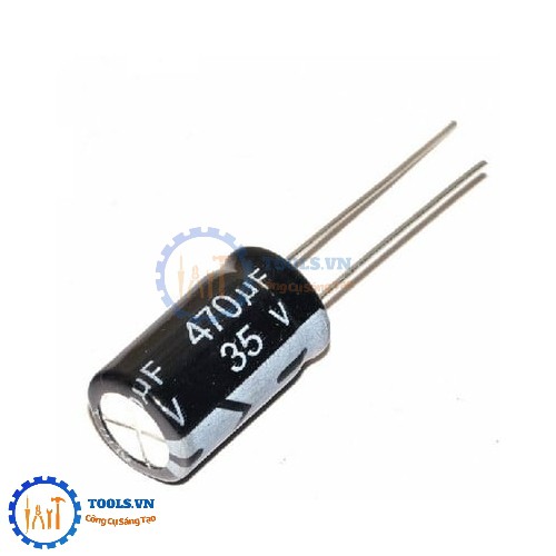 Tụ Hóa 35V, Tụ Phân Cực 100uF, 220uF, 470uF, 1000uF, 2200uF, 4700uF