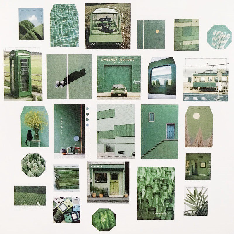 Set 50 sticker instagram (KHÔNG KEO) SG001 Gachini