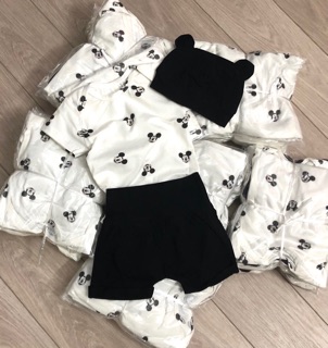 Set body 3 chi tiết HM bé trai