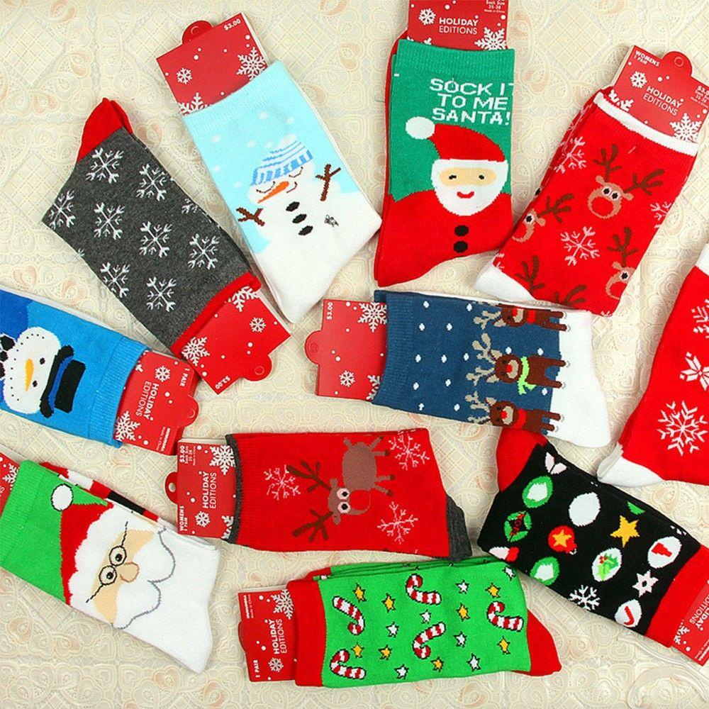 MAG Tất Len Dài Hoạ Tiết Giáng Sinh Dễ Thương Xinh Xắn
