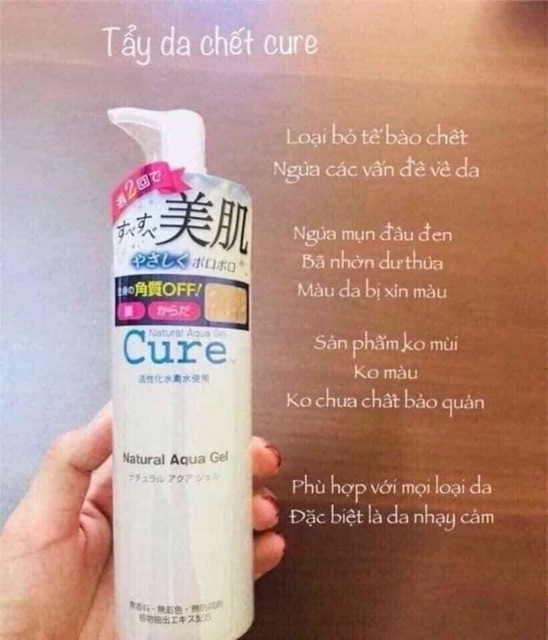 Tẩy da chết CURE số 1 Nhật Bản