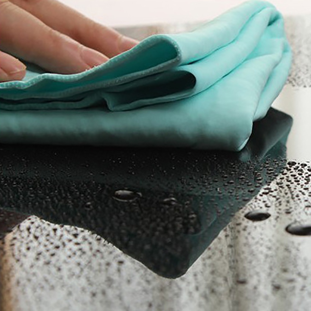 Khăn Da Sơn Dương Thấm Hút Tốt Chuyên Dụng Vệ Sinh Xe Hơi