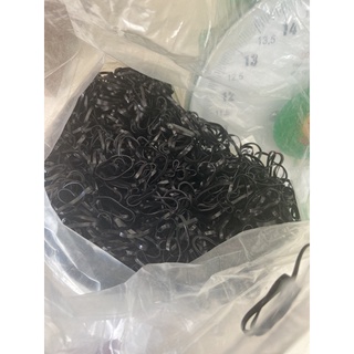 100g Dây chun nịt buộc tóc đen, socola