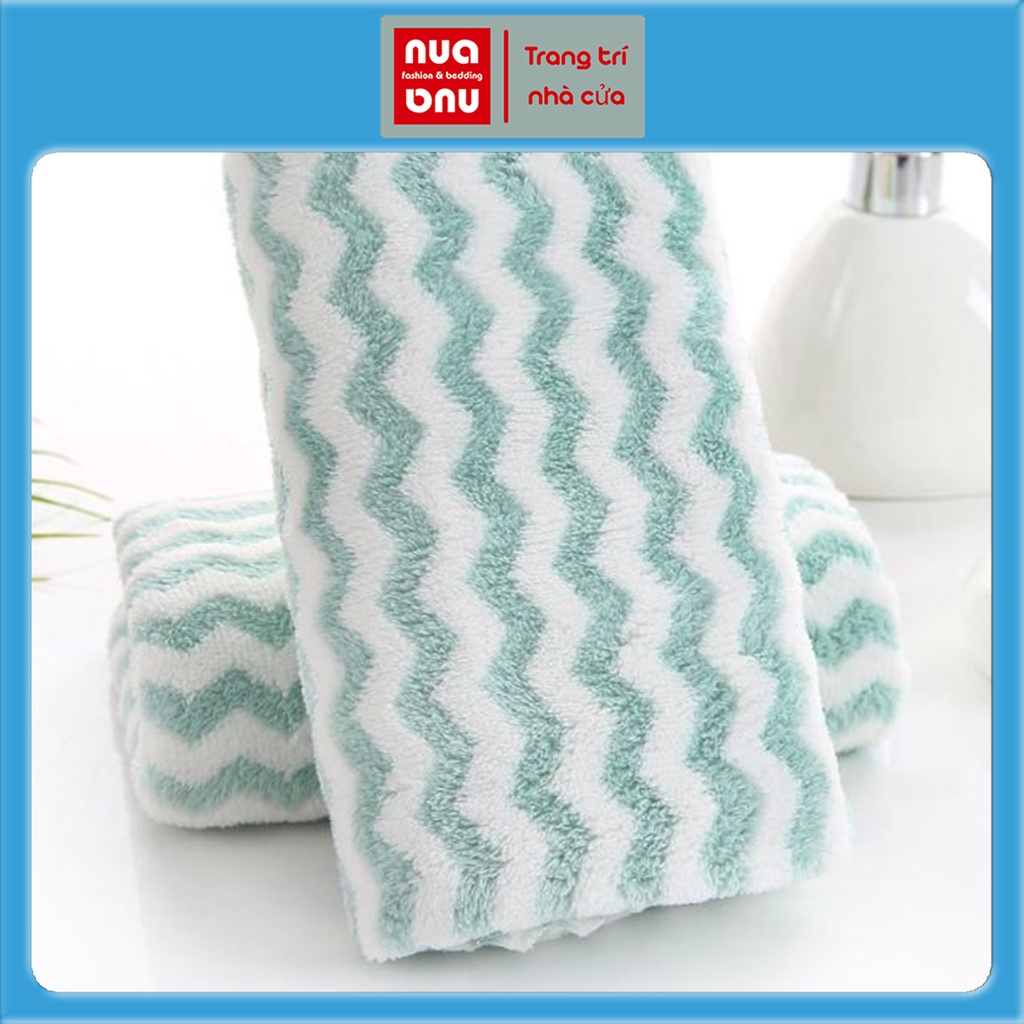 [ COMBO 2 CHIẾC ] Khăn mặt lông mềm mịn xuất Hàn 30x50cm nhiều màu