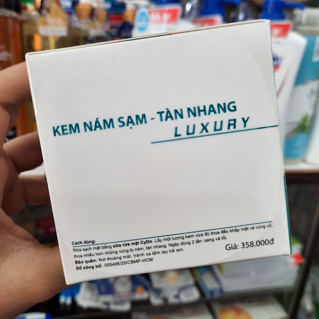 Kem nám sạm, tàn nhang Luxury – CyDo 16g